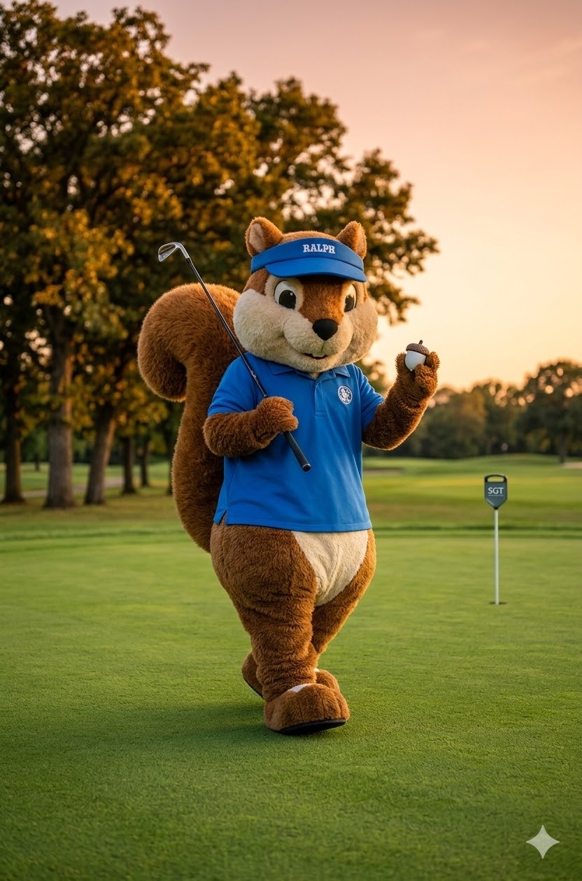 Ralph Squirrels Golfing
